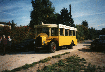 Oldtimer Bus - rechts
